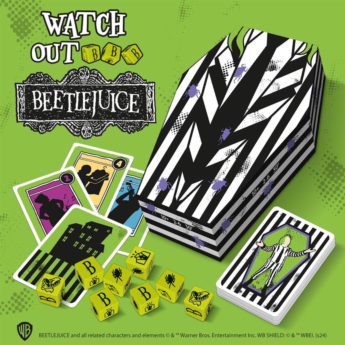 Mixlore Beetlejuice: watch out! - dobbelspel |