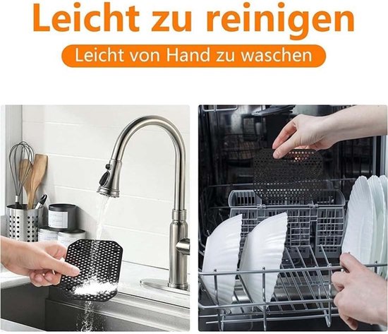 Herbruikbare Siliconen Splash Guards voor Airfryer - Geschikt voor Ninja Double Stack XL SL400EU en SL300EU, Perfecte Accessoires voor Gezond Koken — afbeelding 2