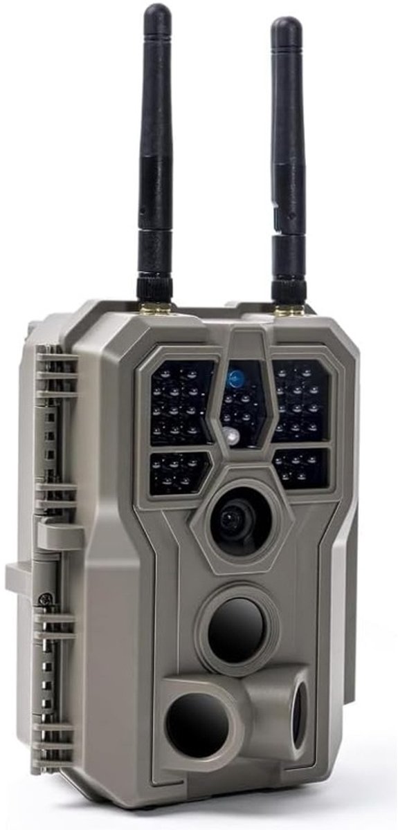 Wildcamera 64MP 4K met WiFi – 30m Nachtzicht – 0,1s Bewegingssensor – IP66 Waterdicht