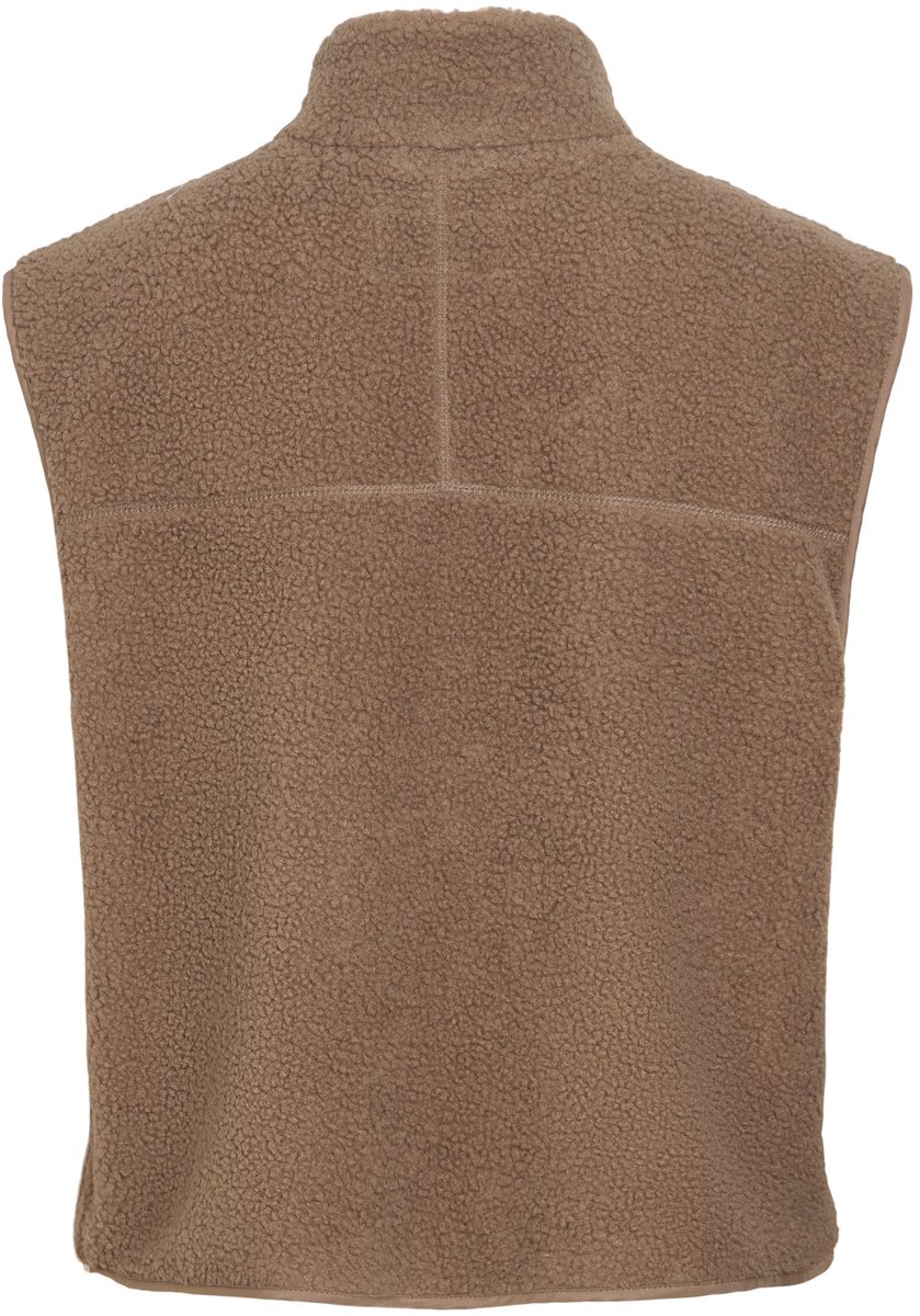 VILA Gilet VIMARLON teddystof