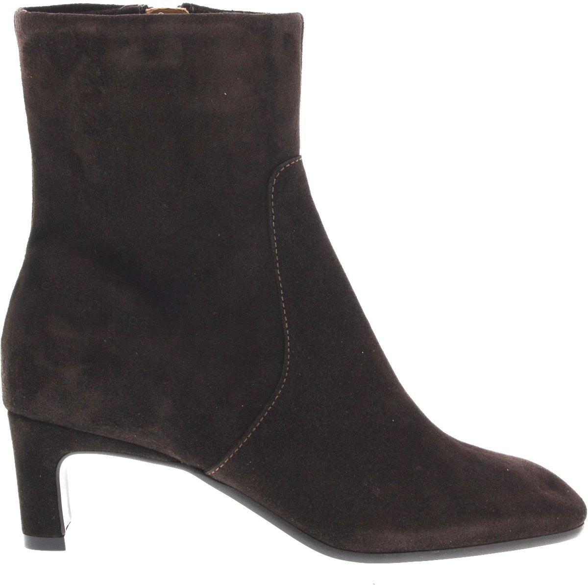 Copenhagen Studios Cph362 Enkellaarsjes - Enkelboots met rits - Dames - Bruin - Maat 41
