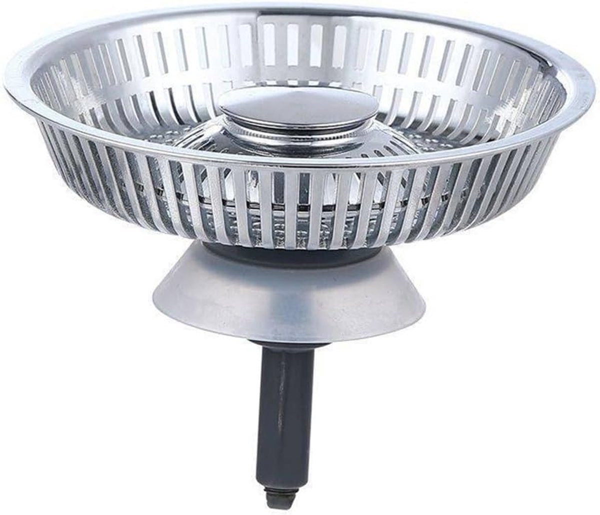 88mm Aanrecht Plugs, Rvs Aanrecht Zeef Plug Zeef Afval Stopper Sink Zeef Vervanging Gootsteen Plug Mand Zeef Gootsteen Afvoer Filter