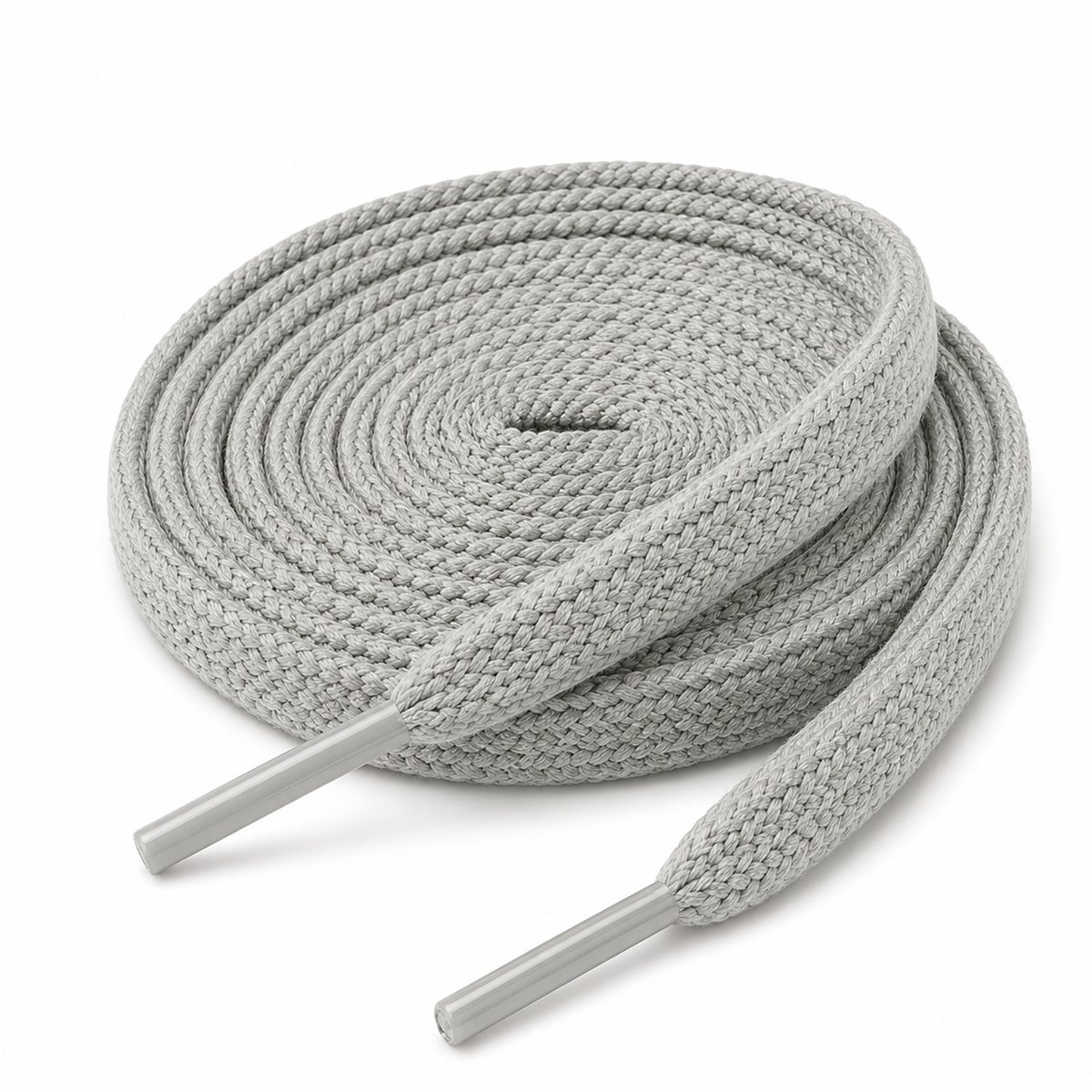 HypedPair Schoenveters Grijs 100cm - Platte Veters - Sneaker Veters