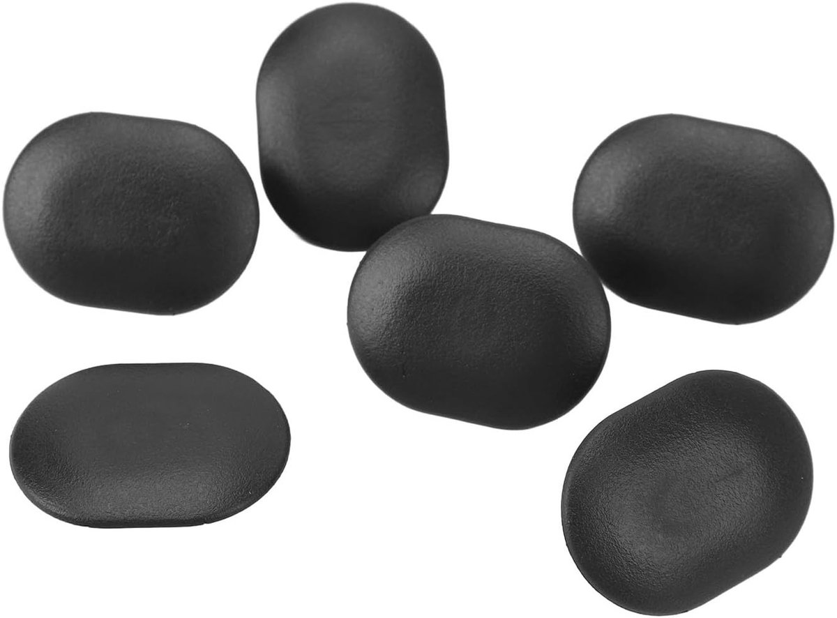6-delige set Grommet Plug Caps voor Dakdragers, Voorzijde en Achterzijde Grommet Cover Kit voor Transit Connect 2012-2022, Waterdicht en Duurzaam