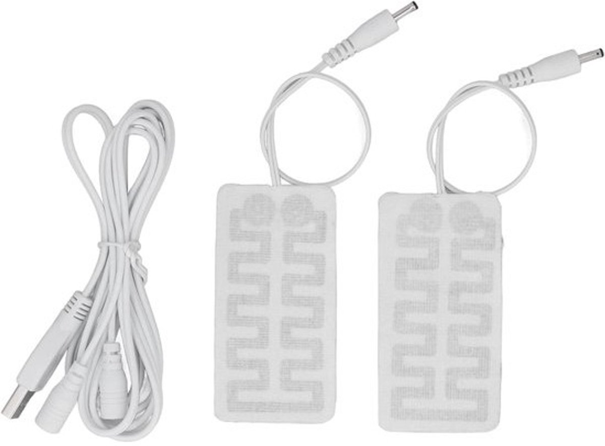 2 Stuks USB Verwarmingsfolie Koolstofvezel | Flexibele Verwarmingspads voor Kleding en Accessoires