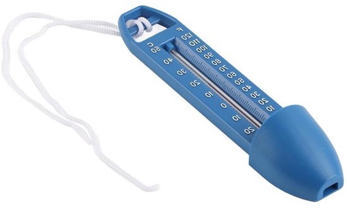 Drijvende Zwembad Water Thermometer voor Binnen en Buiten - Celsius en Fahrenheit