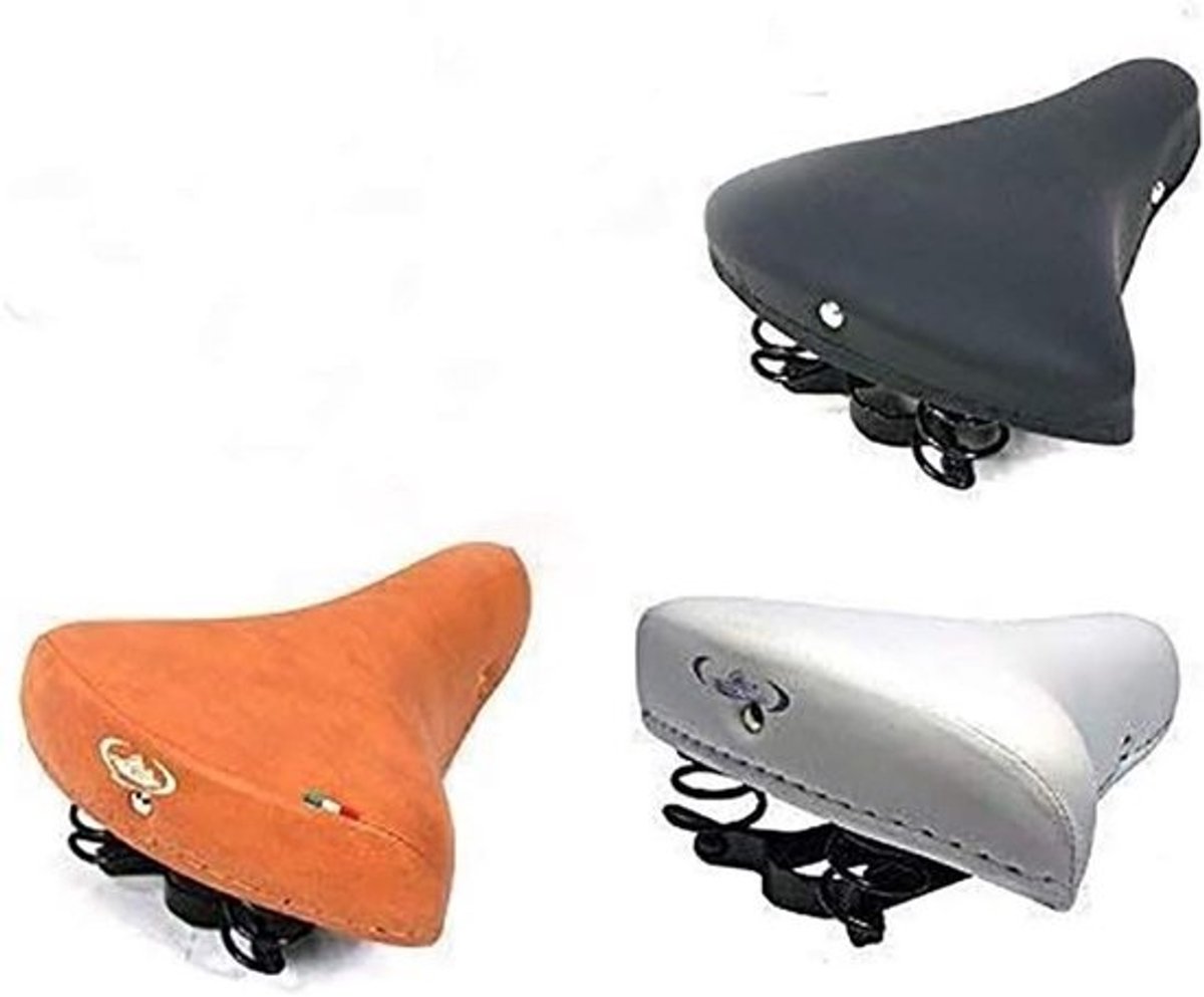 Comfortabel Fietszadel met Veren voor Stadsfietsen en Klassieke Modellen