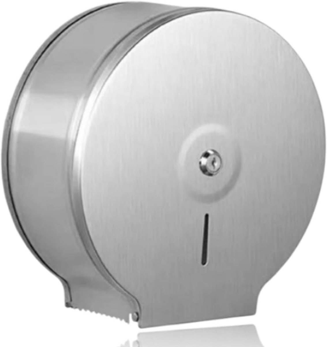 Stainless Steel Jumbo Toiletpapierdispenser voor Drukke Toiletten - Duurzaam en Efficiënt Toiletpapierhouder