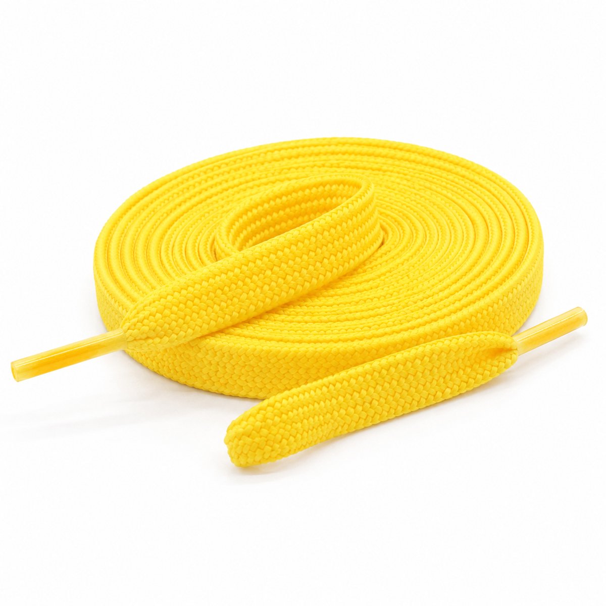 Veters Cirotti | Geel | 120cm | 8mm | Schoenaccessoires - Schoenveters