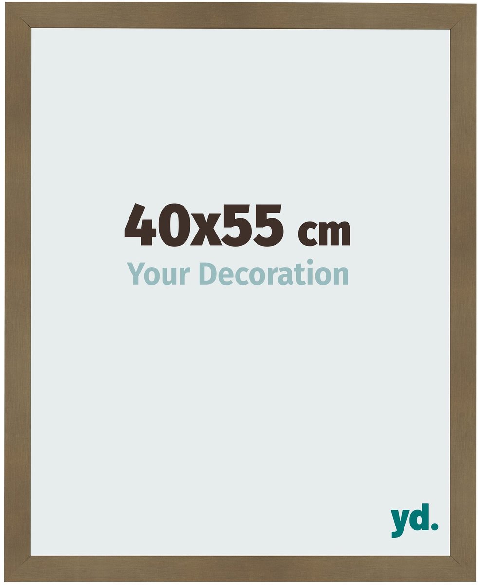 Your Decoration - Fotolijst 40x55 cm - MDF - Brons Decor - Bologna