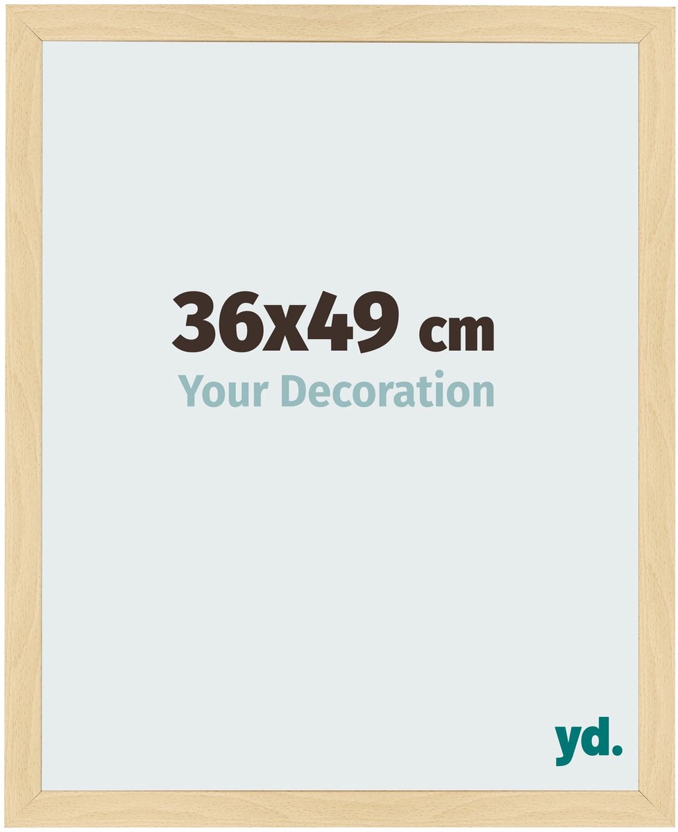 Your Decoration - Fotolijst 36x49 cm - MDF - Beuken Decor - Bologna