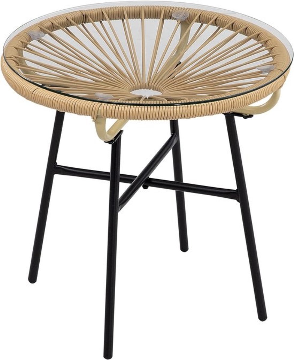 Bijzettafel Buiten - Salontafel Tuin - Tuintafel - Campingtafel - Tuinpraktisch