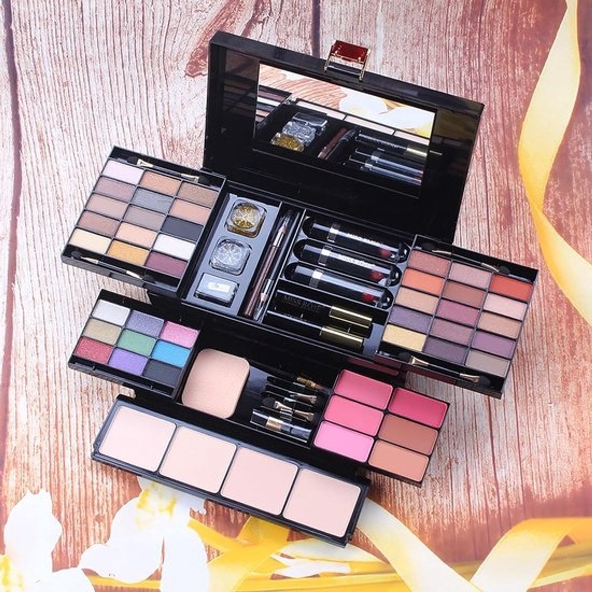 Complete All-in-One Make-up Set met 39 Kleuren - Make-upkoffer voor Dames en Meisjes
