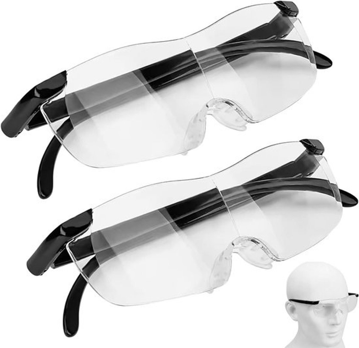 Handvrije Vergrootglas met Licht voor Lezen, Naaien en Hobby's – 250% Vergroting