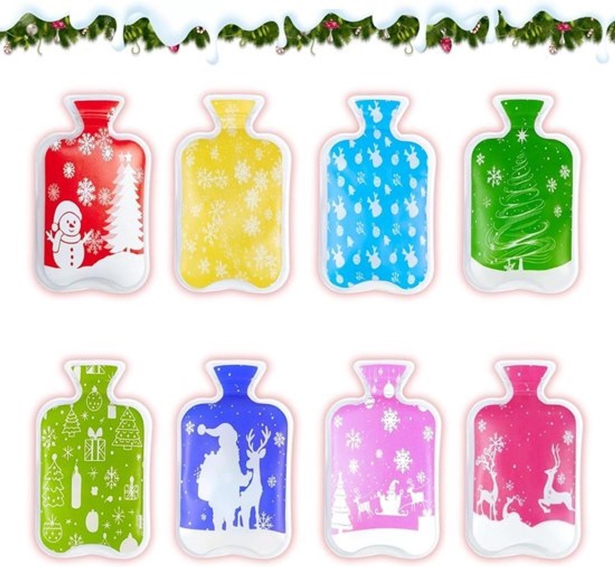 Set van 8 Herbruikbare Instant Handwarmers voor Zakken - Zakwarmers voor Kinderen en Volwassenen