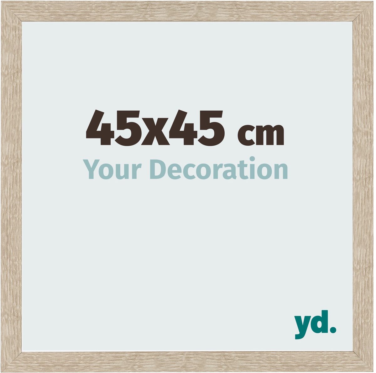 Your Decoration - Fotolijst 45x45 cm - MDF - Sonoma Eiken - Bologna