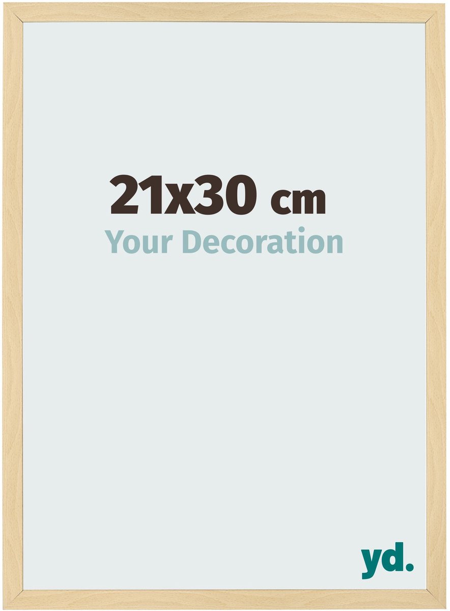 Your Decoration - Fotolijst 21x30 cm - MDF - Beuken Decor - Bologna