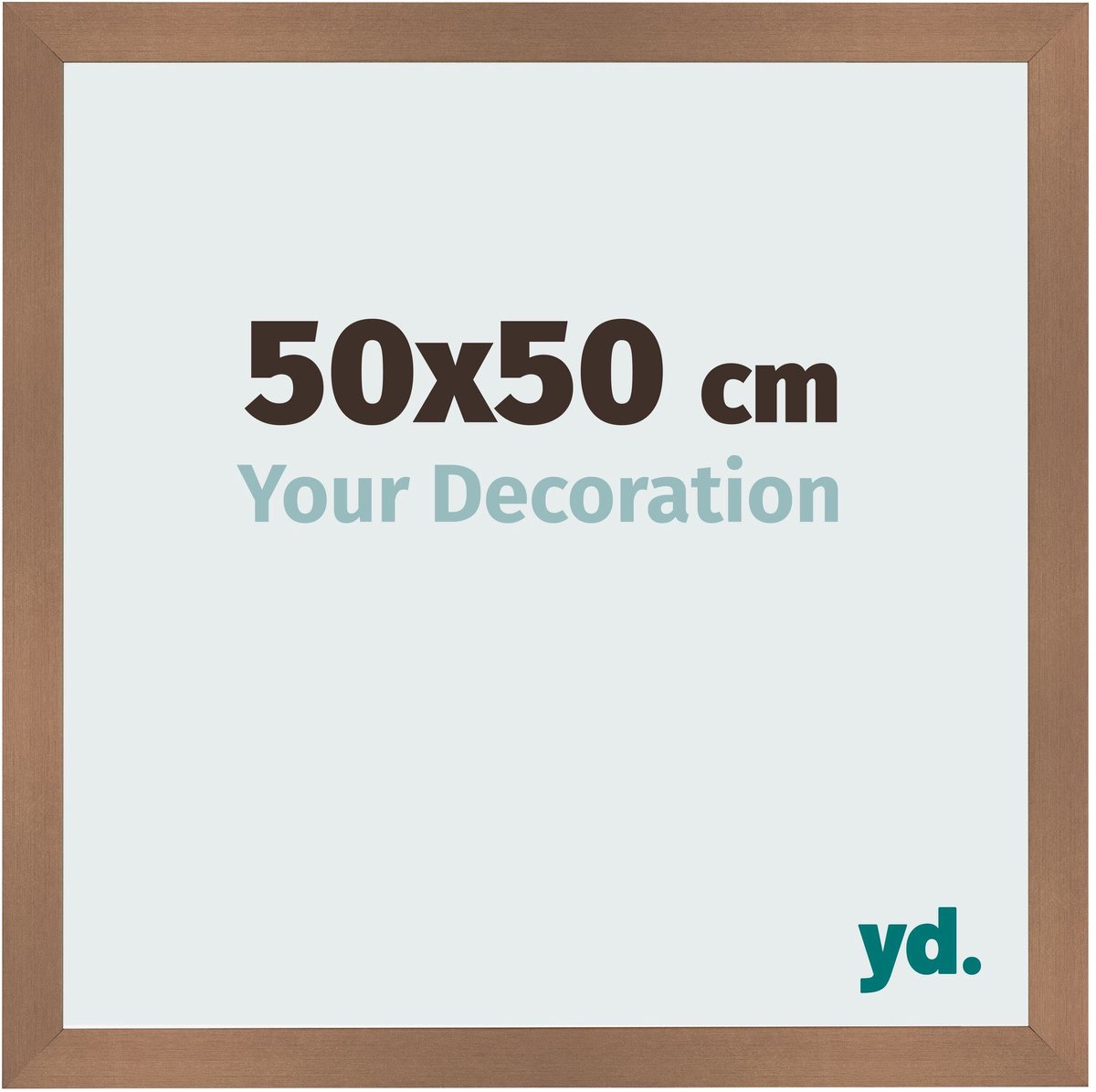 Your Decoration - Fotolijst 50x50 cm - MDF - Koper Decor - Bologna