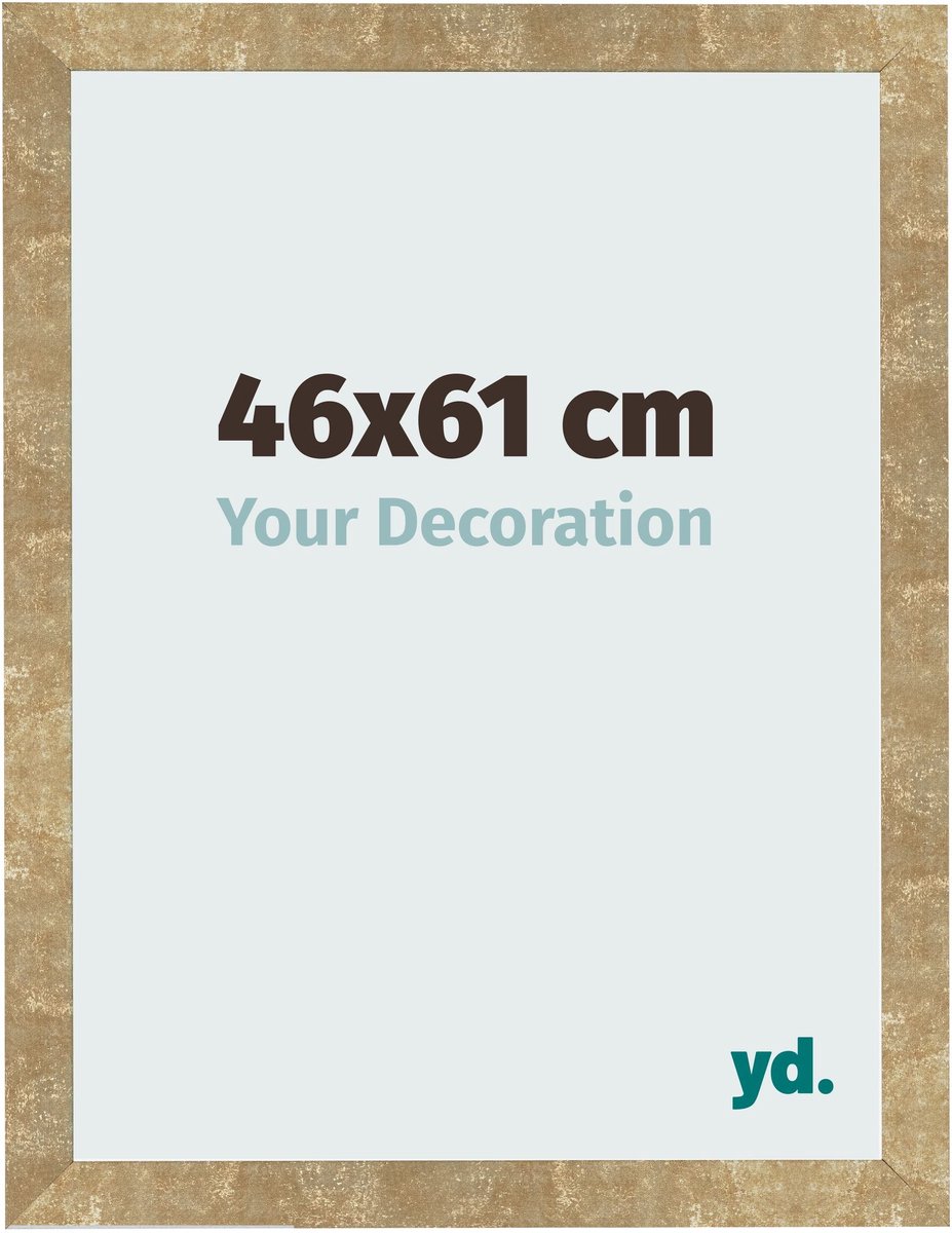 Your Decoration - Fotolijst 46x61 cm - MDF - Goud Antiek - Bologna