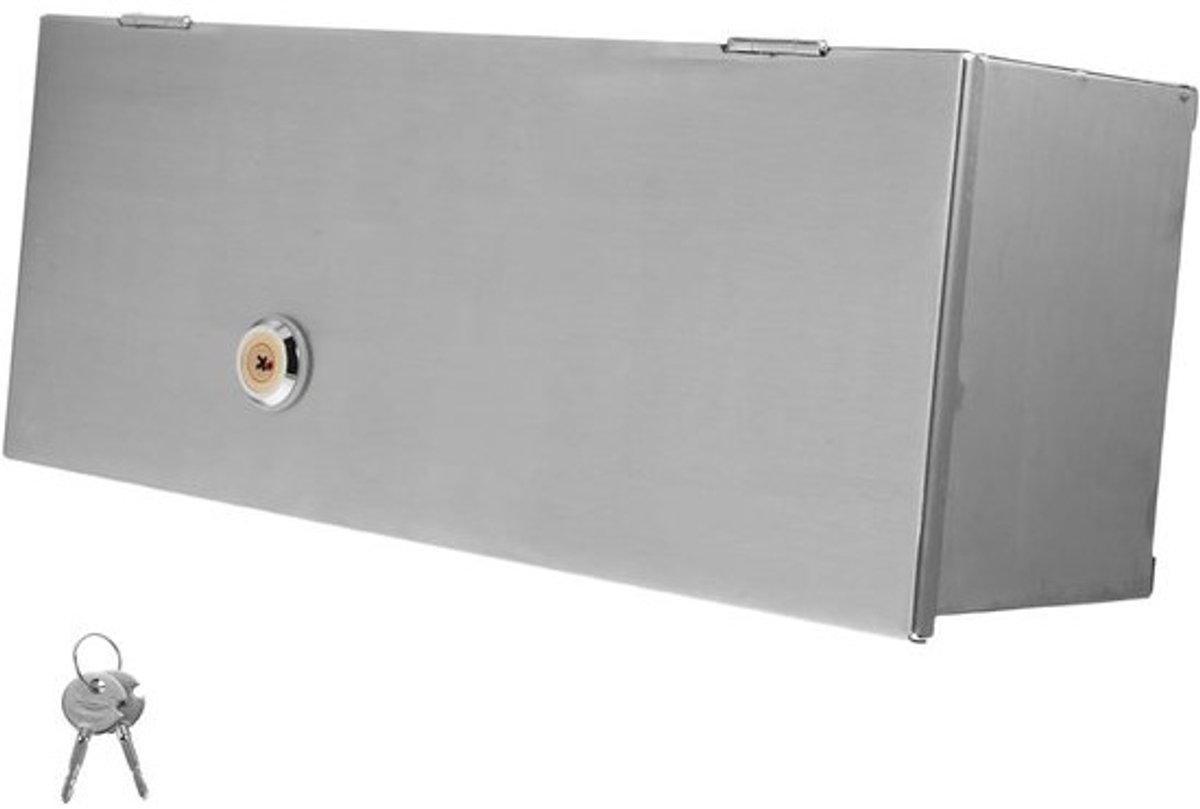 Stopcontact Beschermhoes - Wandcontactdoos Frame Cover - Stopcontacten Beveiligen - Antidiefstal Ontwerp - 306 x 96 cm - Zilver