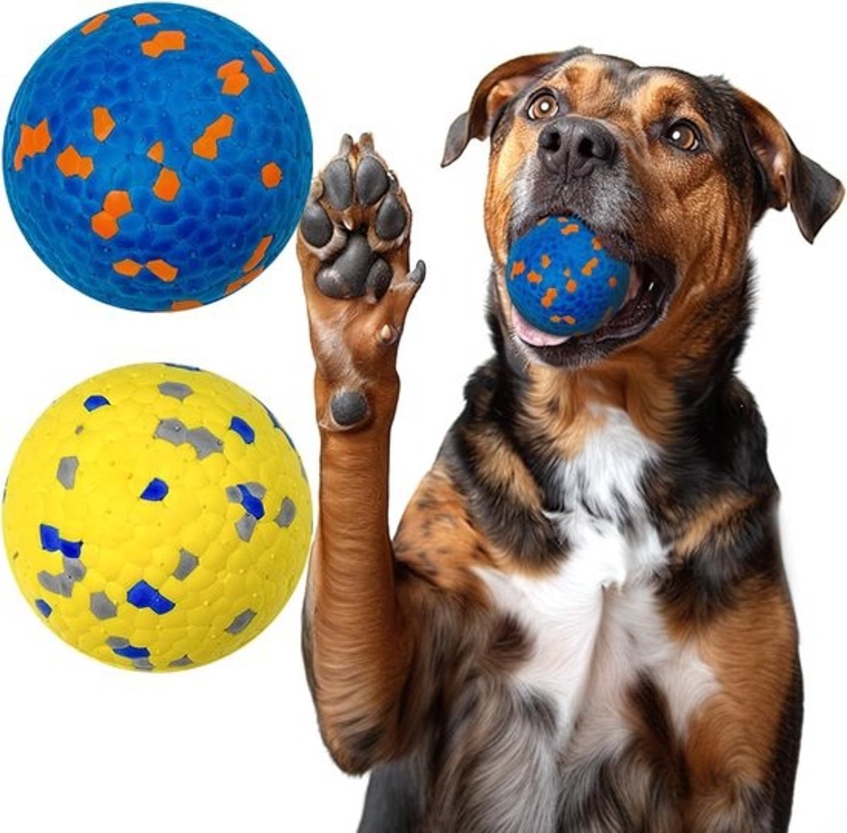Tennisballen voor agressieve honden - Onverwoestbaar speelgoed voor alle formaten