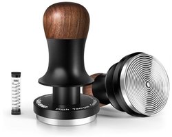 Espresso Tamper - Koffie Stamper - Perfecte Espresso - Constante Druk - 45.5mm - RVS