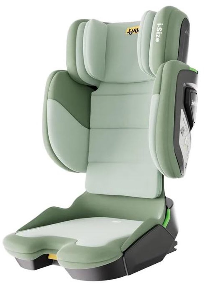 MODFU-Kinderautostoel-ISOFIX-Faltbaar-Rugleuning-Groen