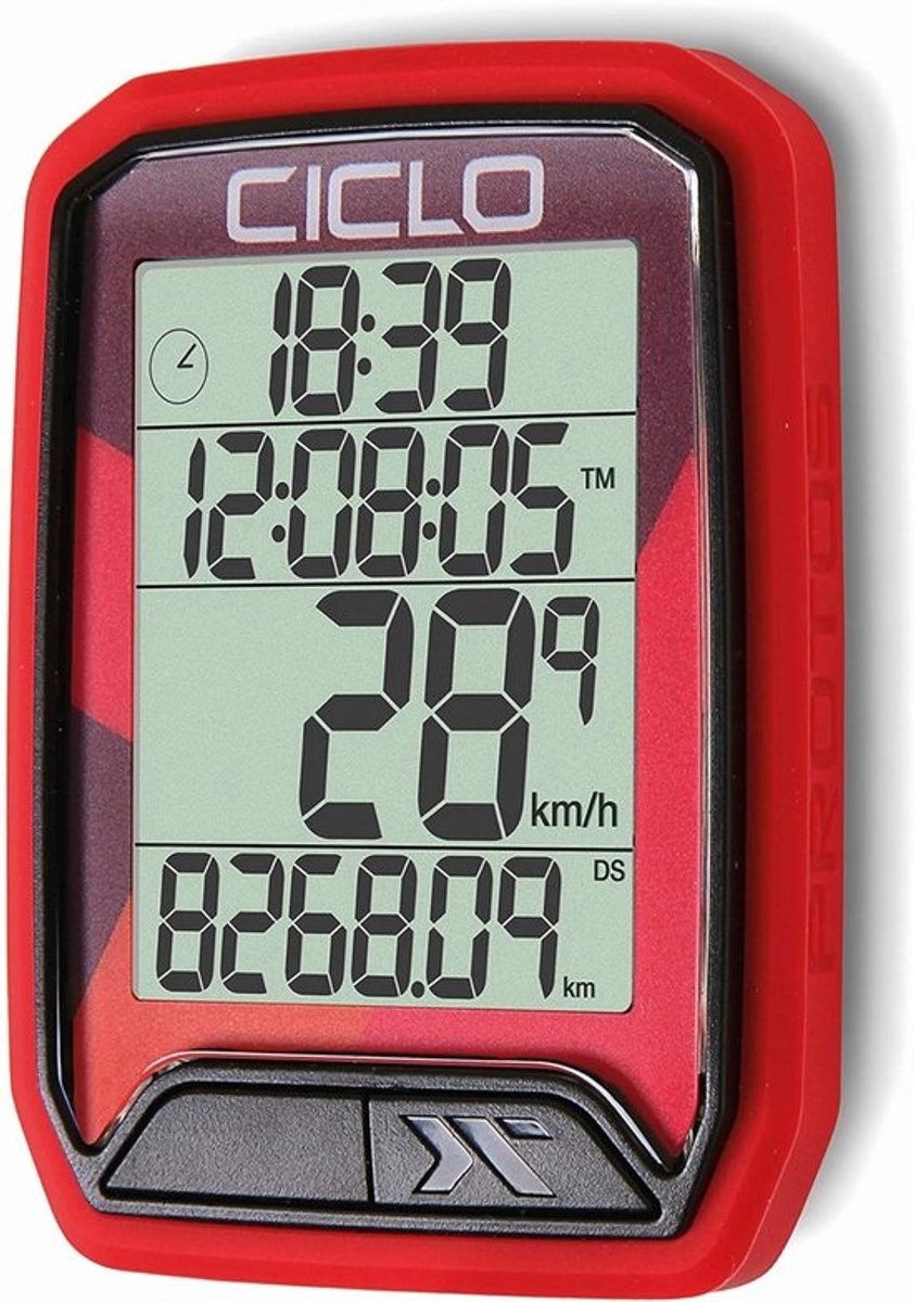 Bekabelde Fietscomputer met Verlicht Display en 13 Functies
