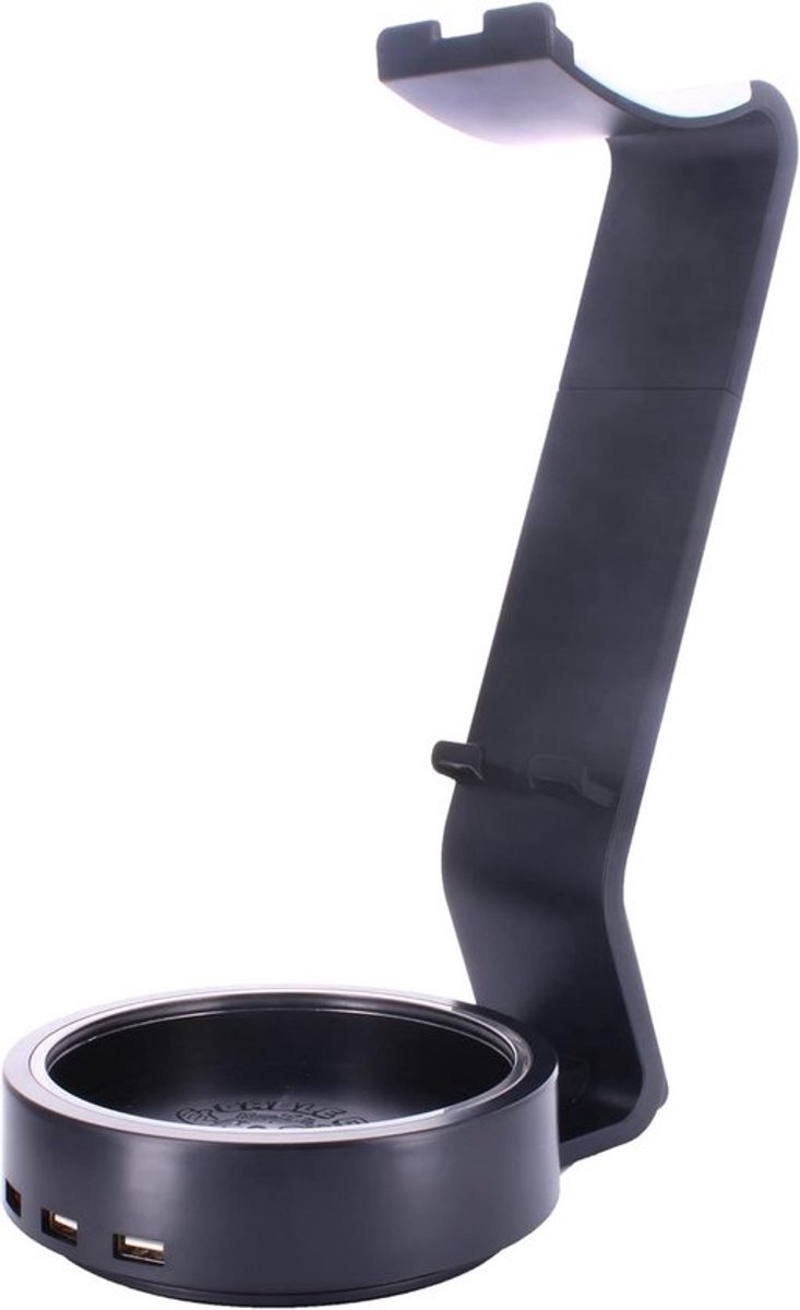 Docking Station voor Telefoon en Controller - Gaming Accessoire met Hoofdtelefoon Cradle - Zwart