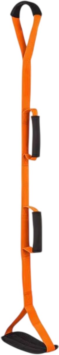 Beenlift Band Beentrainer – Multifunctionele Benen Trainingshulp, Slijtvast Nylon, Elastische Knie Ondersteuningsband voor Gehandicapten - Oranje