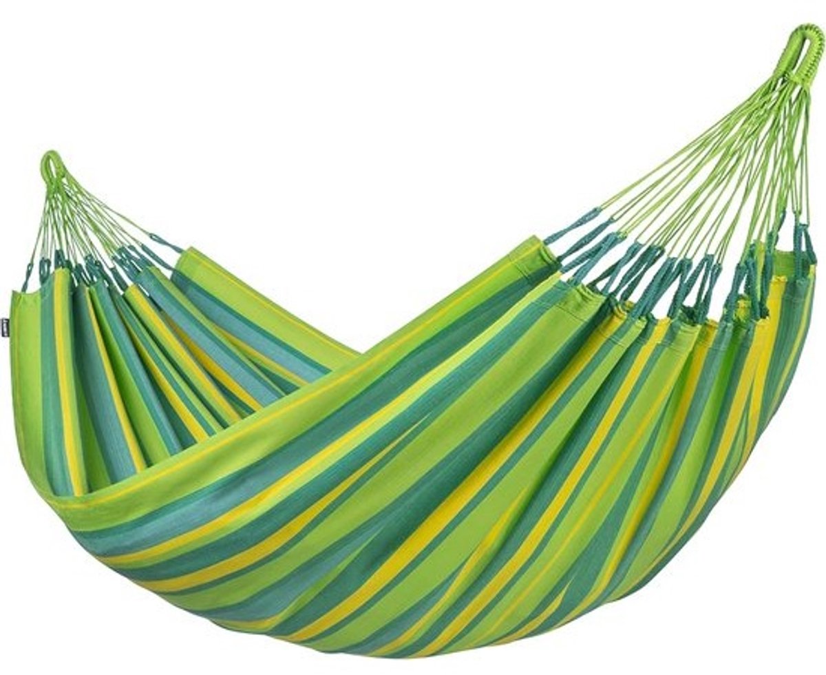 Hoogwaardige Klassieke Hangmat Groen - Waterbestendig & Comfortabel voor Buiten