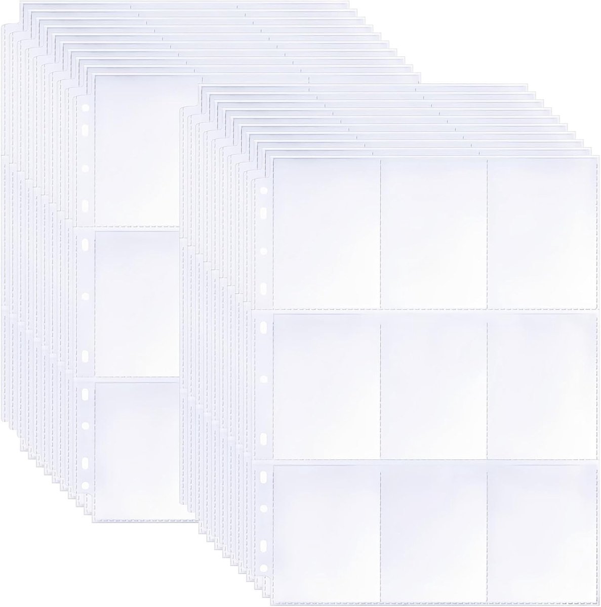 Transparante binder met 720 compartimenten voor kaarten - Verzamelaccessoires voor alle soorten kaarten, ideaal voor hobbyisten en verzamelaars
