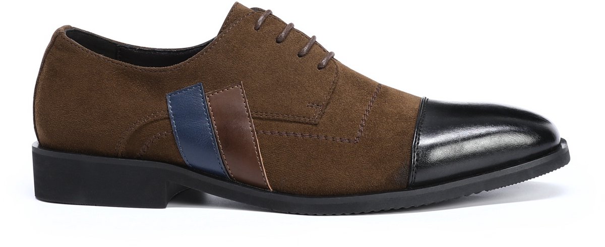 ALLTHEMEN Heren Schoenen - Nette Schoenen - Tweekleurig - 42