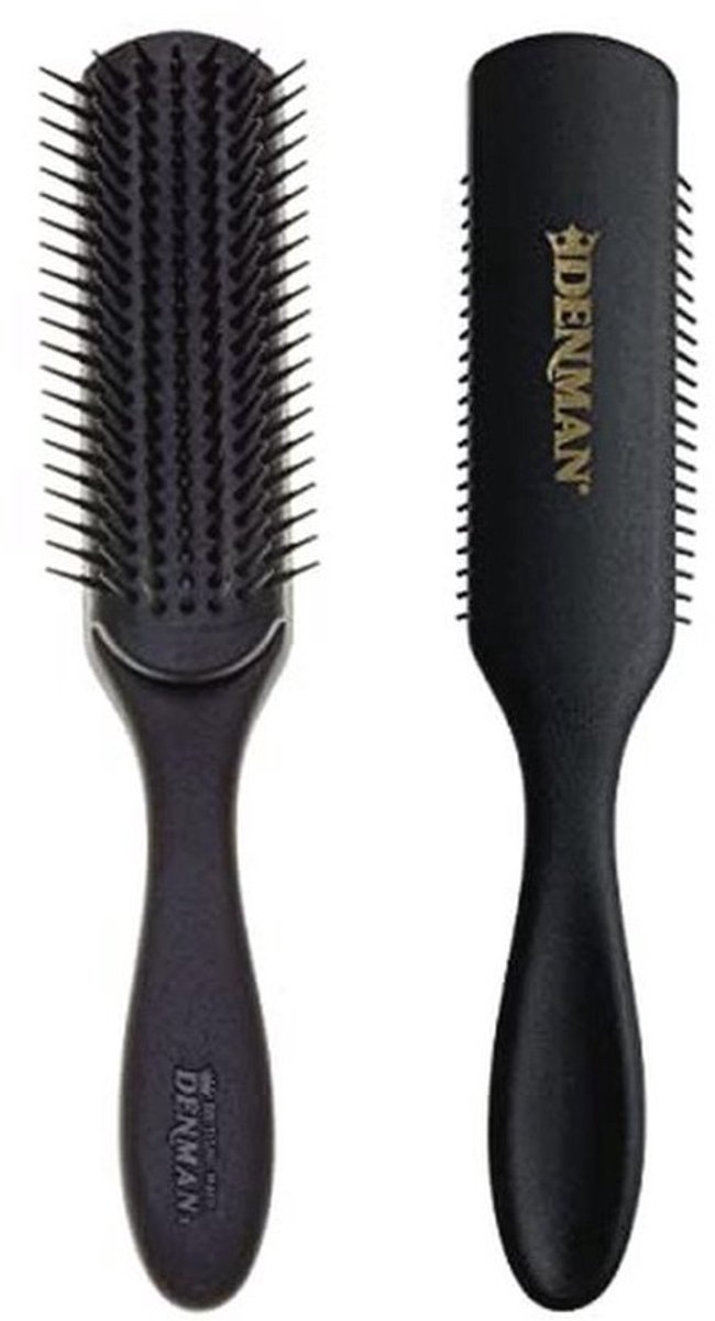 Curly Hair Brush 7 Row Styling Brush for Detangling, Separating, Shaping and Defining Curls - Unisex