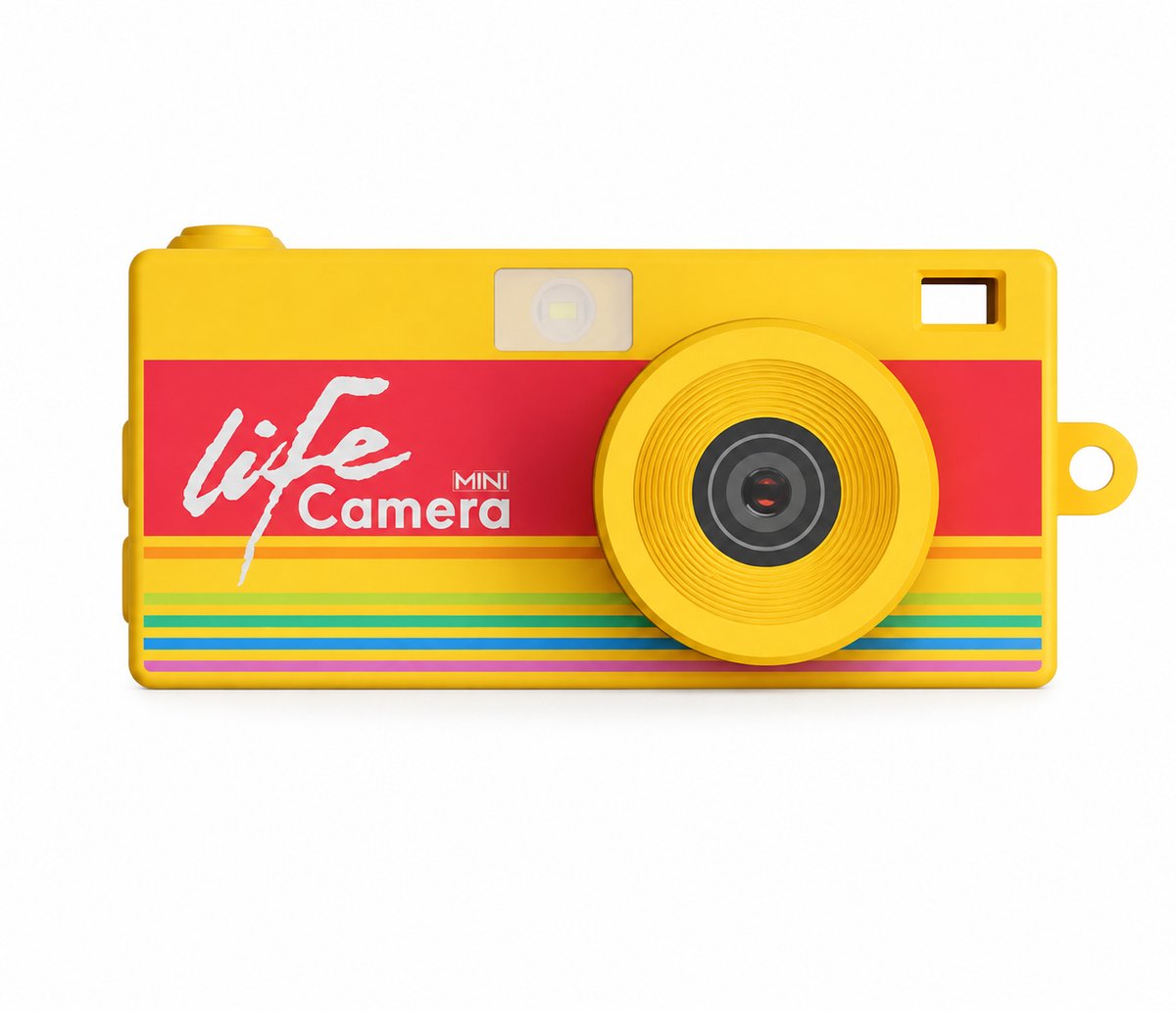 Nexeli NX-RTC-12 Retro Lifestyle Camera – Mini Sleutelhanger Camera – 2K – Scherm –Compacte Mini Camera