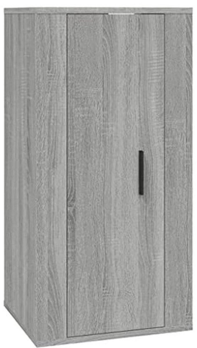 TV wandmeubel 40x34,5x80 cm grijs sonoma eiken