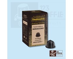 Mokaccino koffie capsules Dolce Gusto 12 stuks Sandemetrio