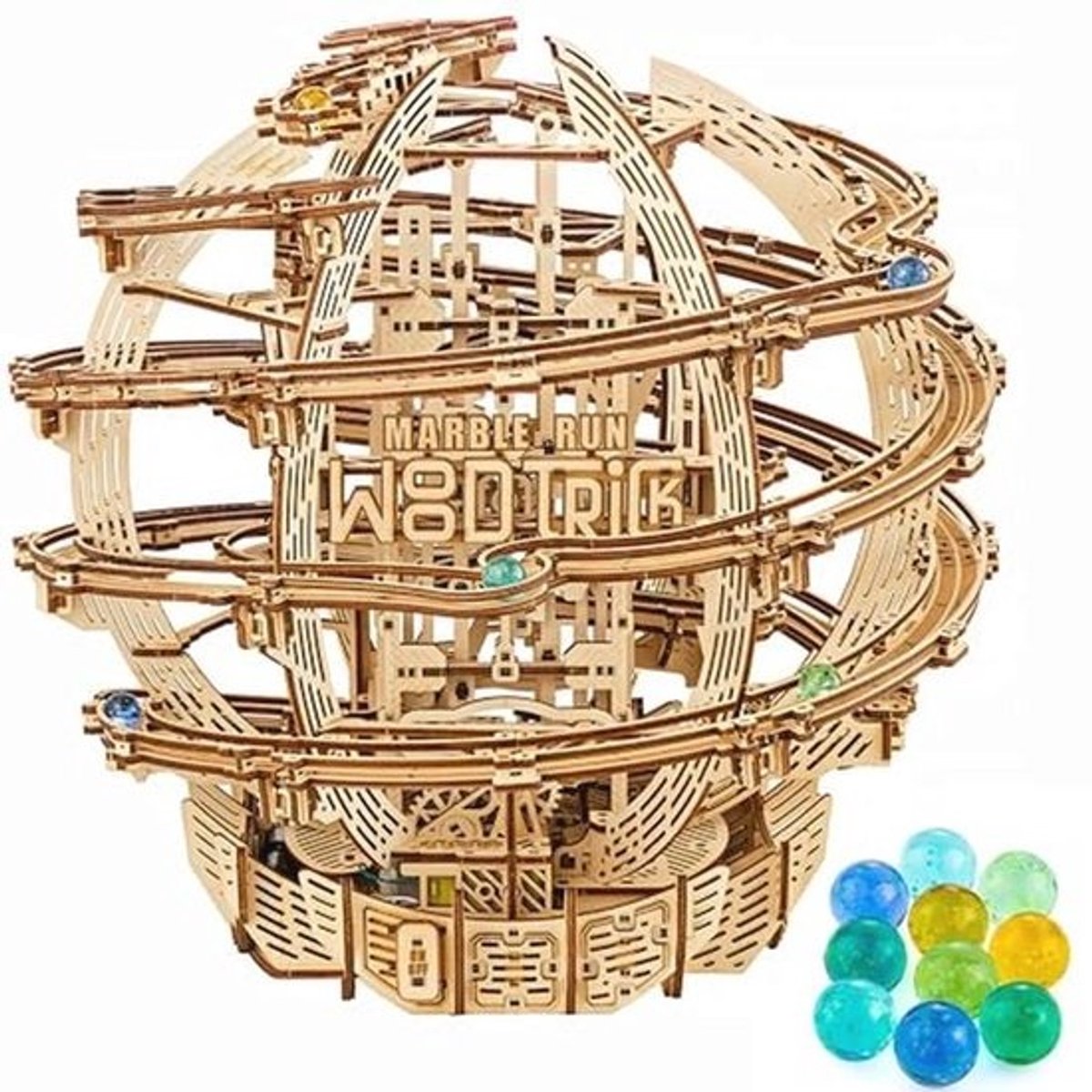 Elektrische Houten Marmeren Loop - 3D Puzzels voor Volwassenen en Tieners
