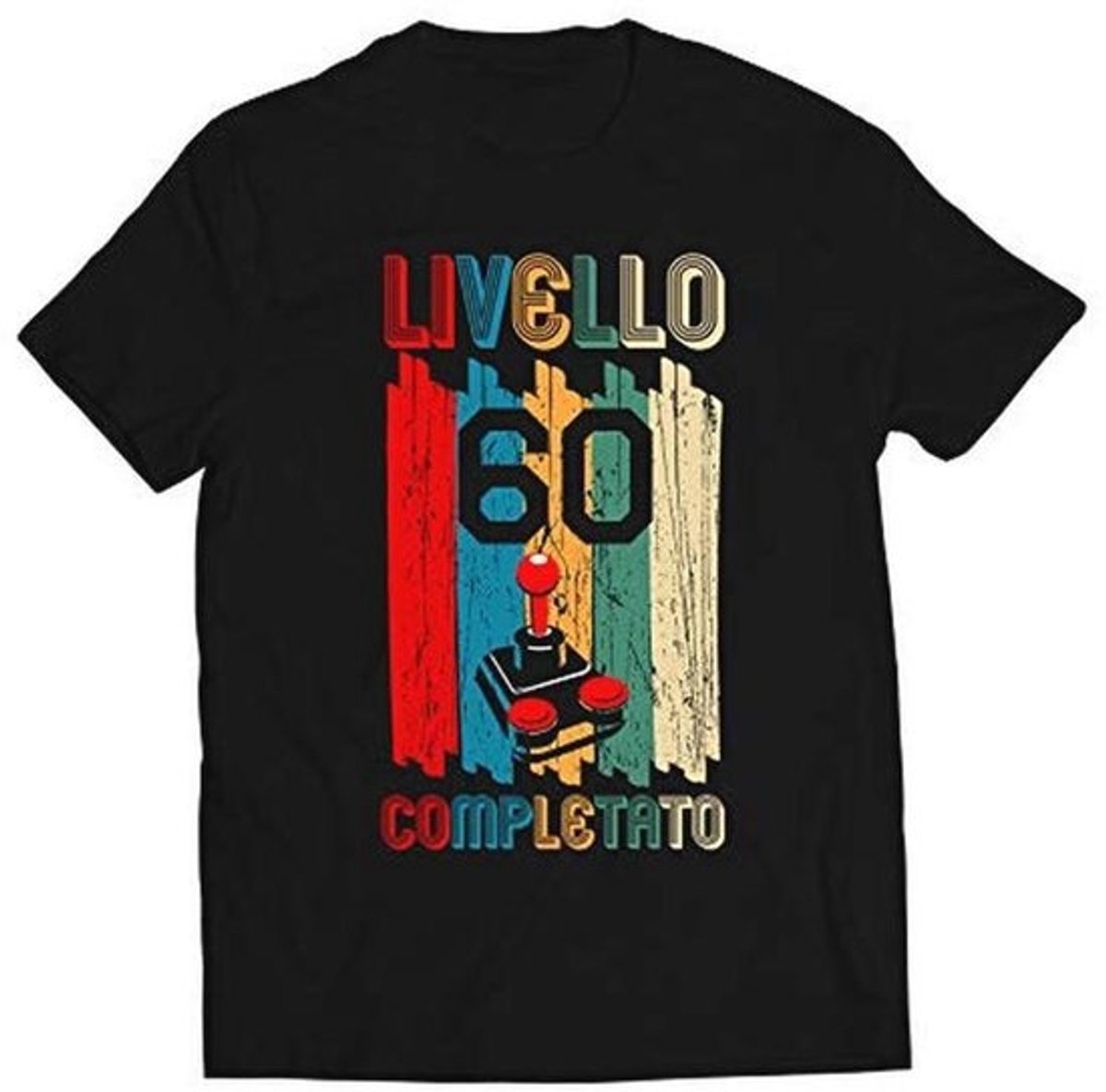 Vintage 60 Jaar Voltooid Verjaardag T-shirt voor Heren