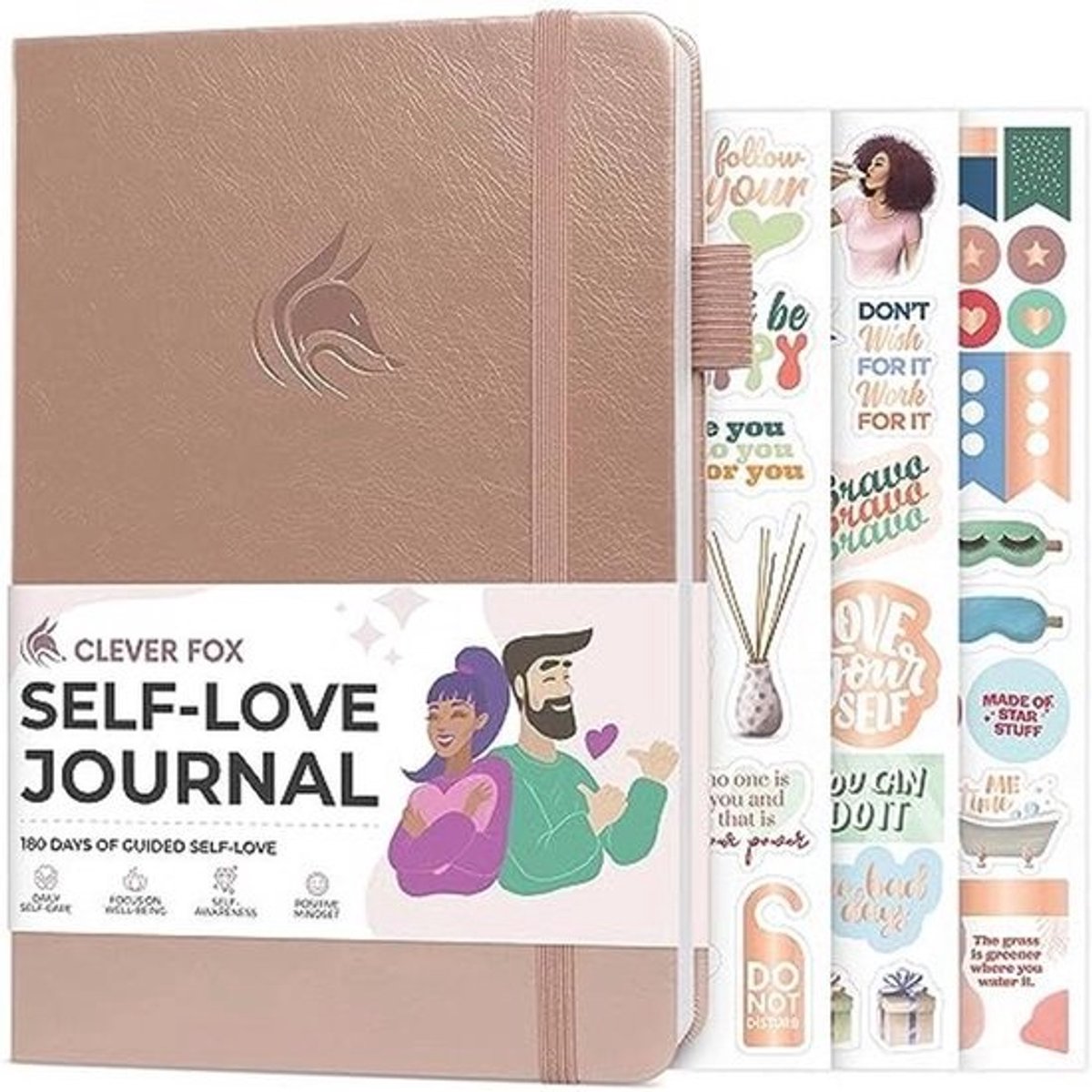 Zelfliefde Journal - Geleid Logboek voor Zelfzorg, Reflectie en Geestelijke Gezondheid