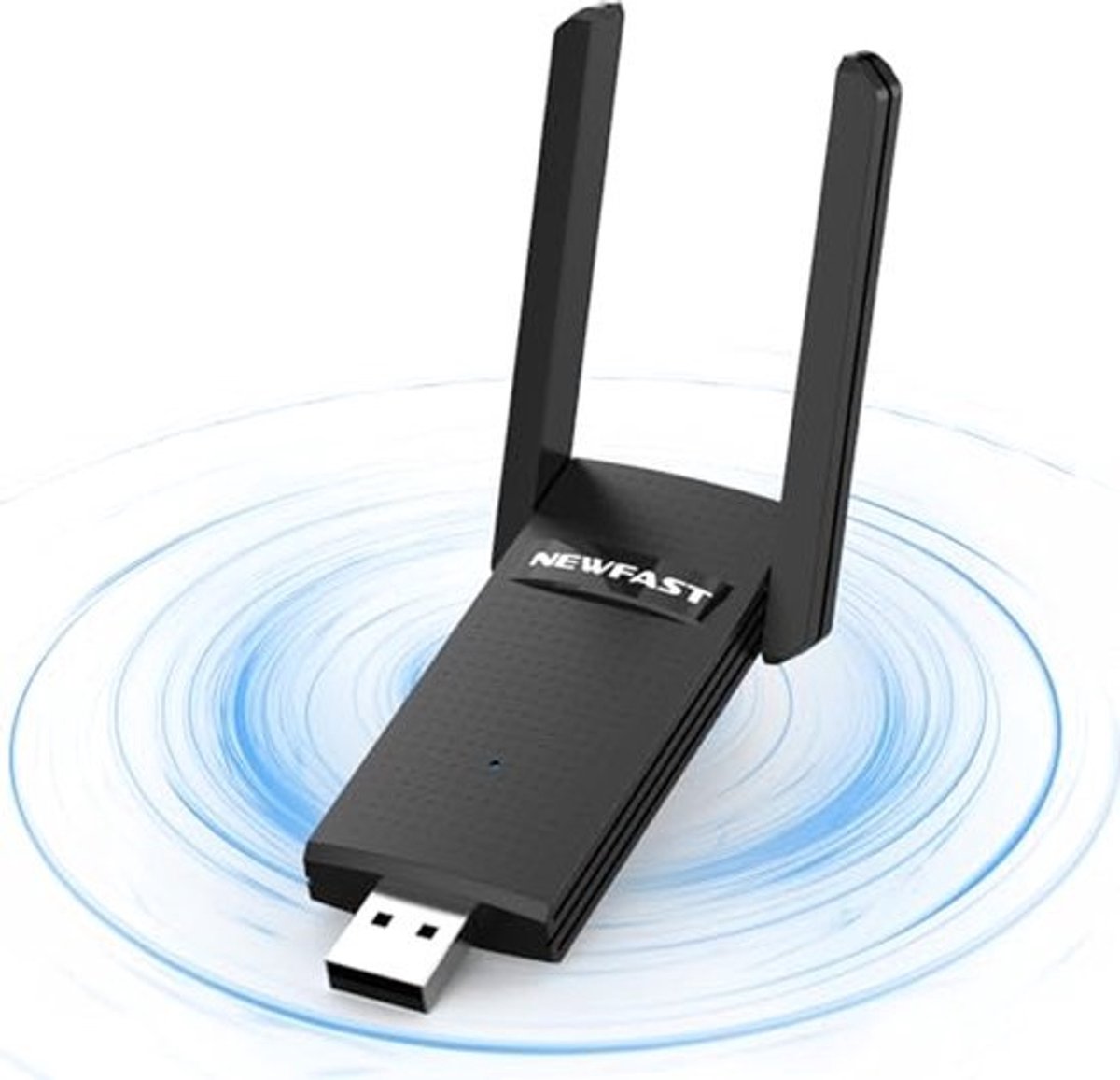WLAN Stick AC1300 WiFi Adapter - Dual Band 5GHz/2,4GHz - USB 2.0 voor PC/Laptop - Ondersteunt Windows, MAC, en Linux