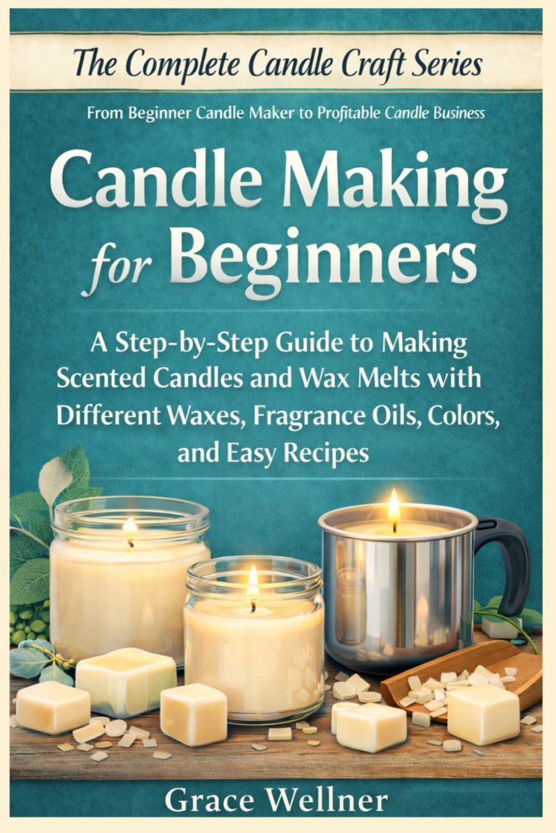 Candle Making for Beginners: A Step-by-Step Guide to Making Scented Candles and Wax Melts with Different Waxes - ShopVlot