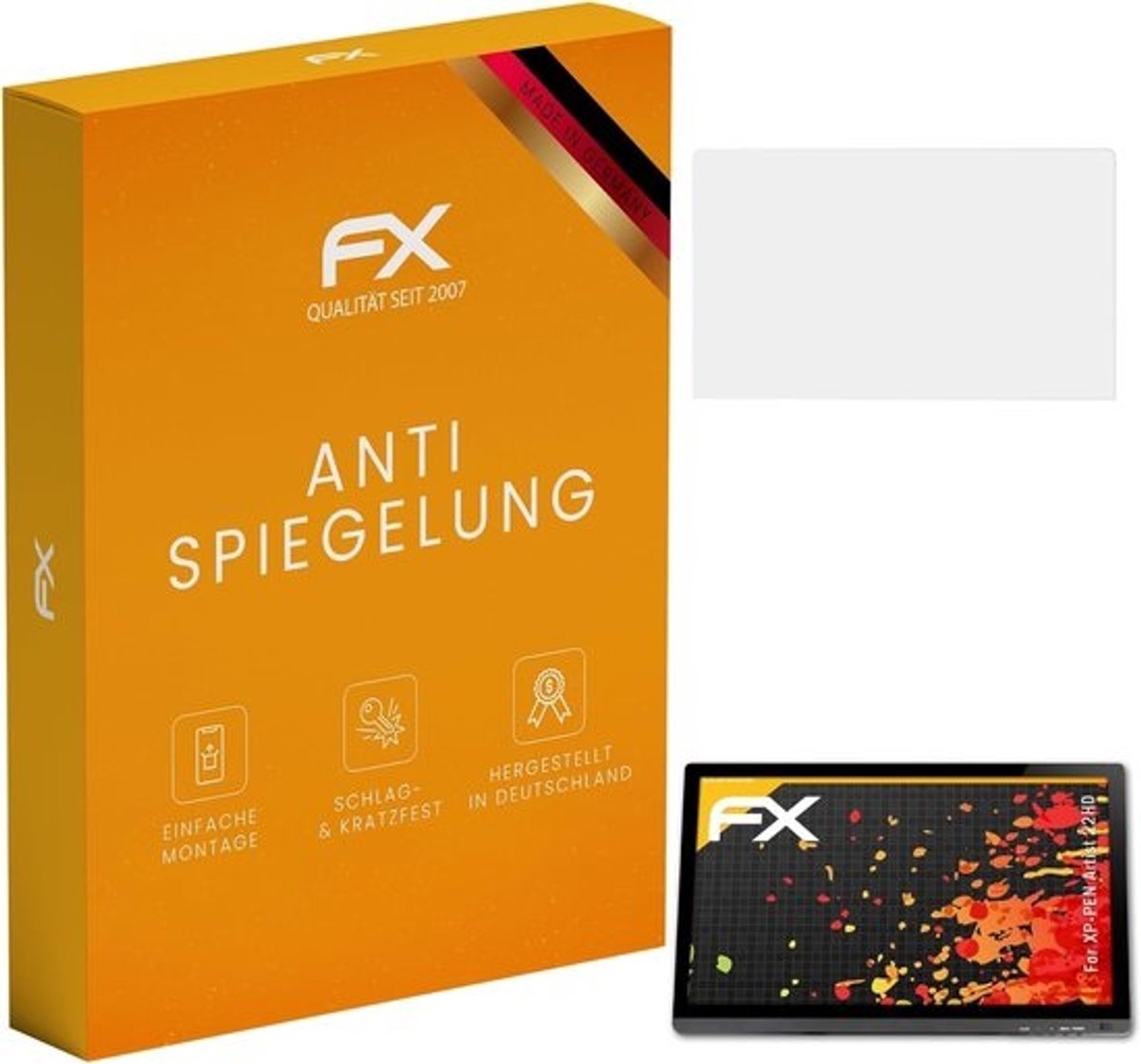 2x Anti-reflectie Schermbeschermer voor XP-PEN Artist 22HD - Matte, Schokabsorberende Displayfolie