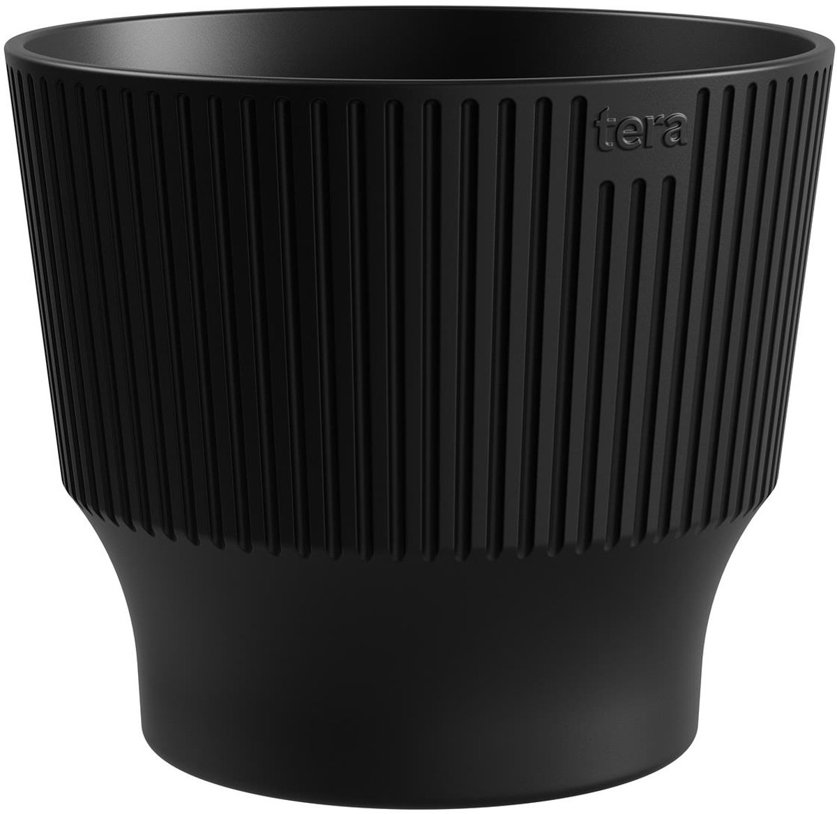 tera Plantenpot Mini Ash antraciet 20 cm