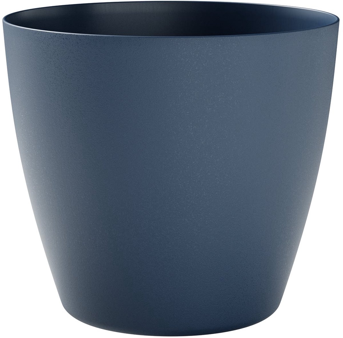 tera Plantenpot Bayon rond Lagoon donkerblauw 35 cm - Kunststof