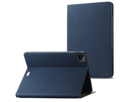 Accezz Tablet Hoes - Geschikt voor Apple iPad Pro 12.9 (2022) / Pro 12.9 (2021) / Pro 12.9 (2020) - Classic Tablet Case - Donkerblauw