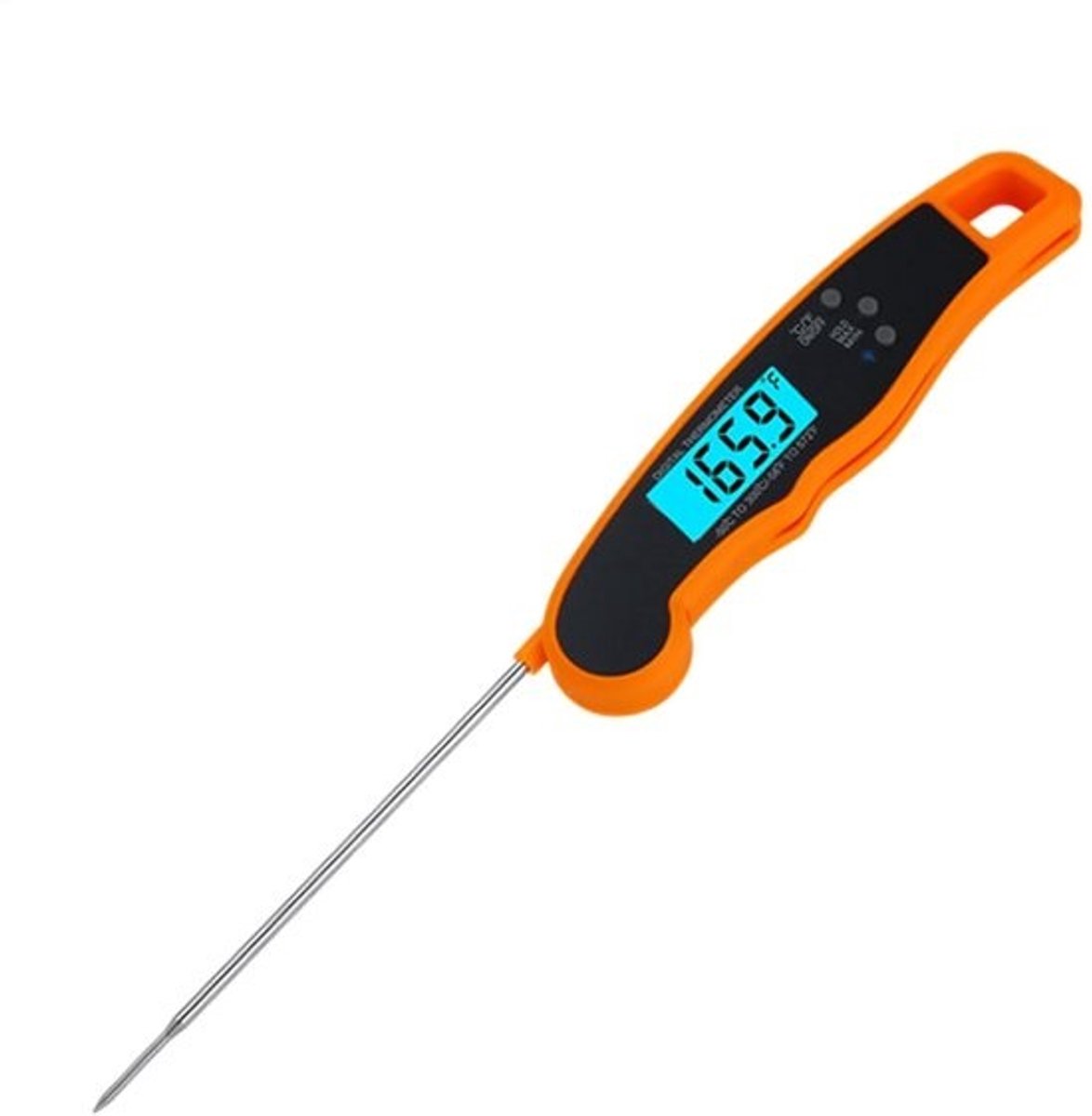 Draadloze Temperatuurmeter - Vleesthermometer Kookmeter - BBQ Grill Keuken - Direct Afgelezen Waterdicht - 17x4x2cm