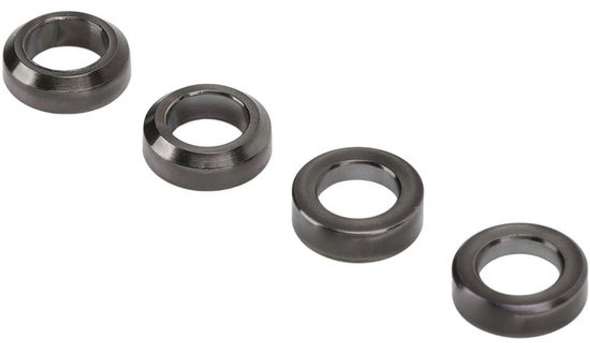 Dailygoods- Remklauw Spacer 4 Stuks - Titanium Legering - Verbeterde Rijervaring - Antislip Spijkers - Eenvoudige Installatie - Lichtgewicht en Compact - Remspacer
