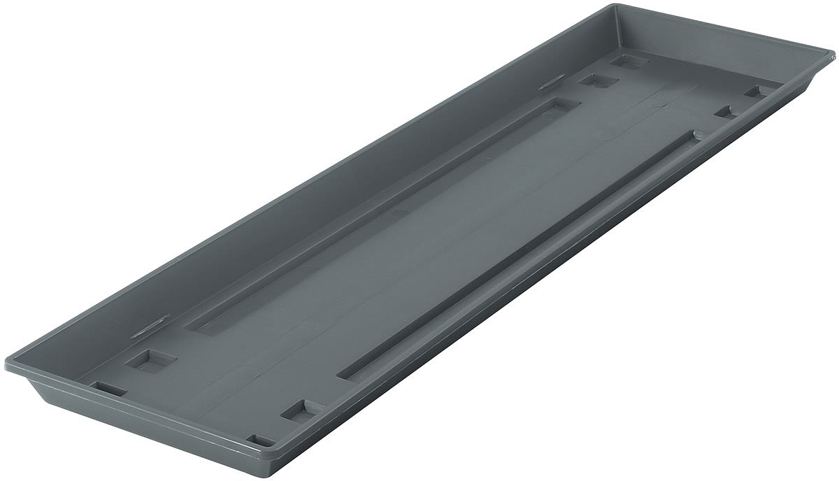 Geli balkonbak-onderzetter STANDARD antraciet 60 cm - kunststof