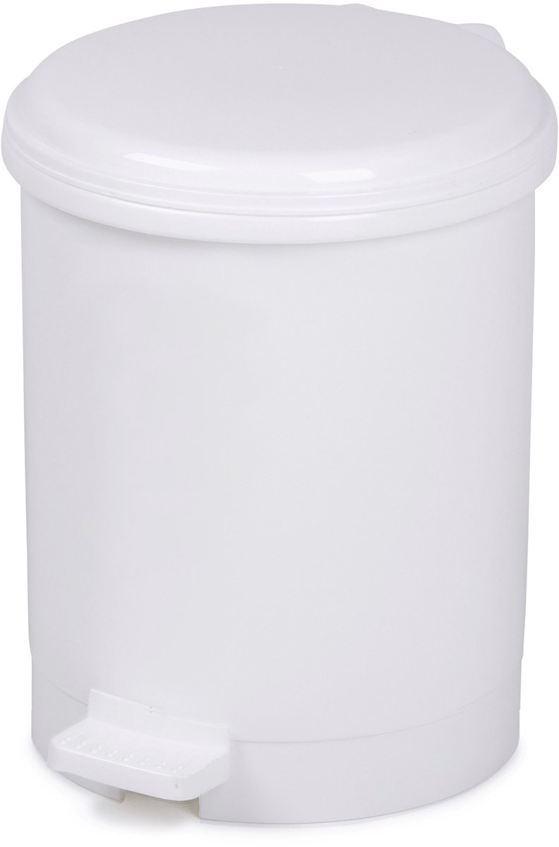 CEP - Pedaalemmer - 20 liter - Wit - met soepel voetpedaal - CP-2919780021